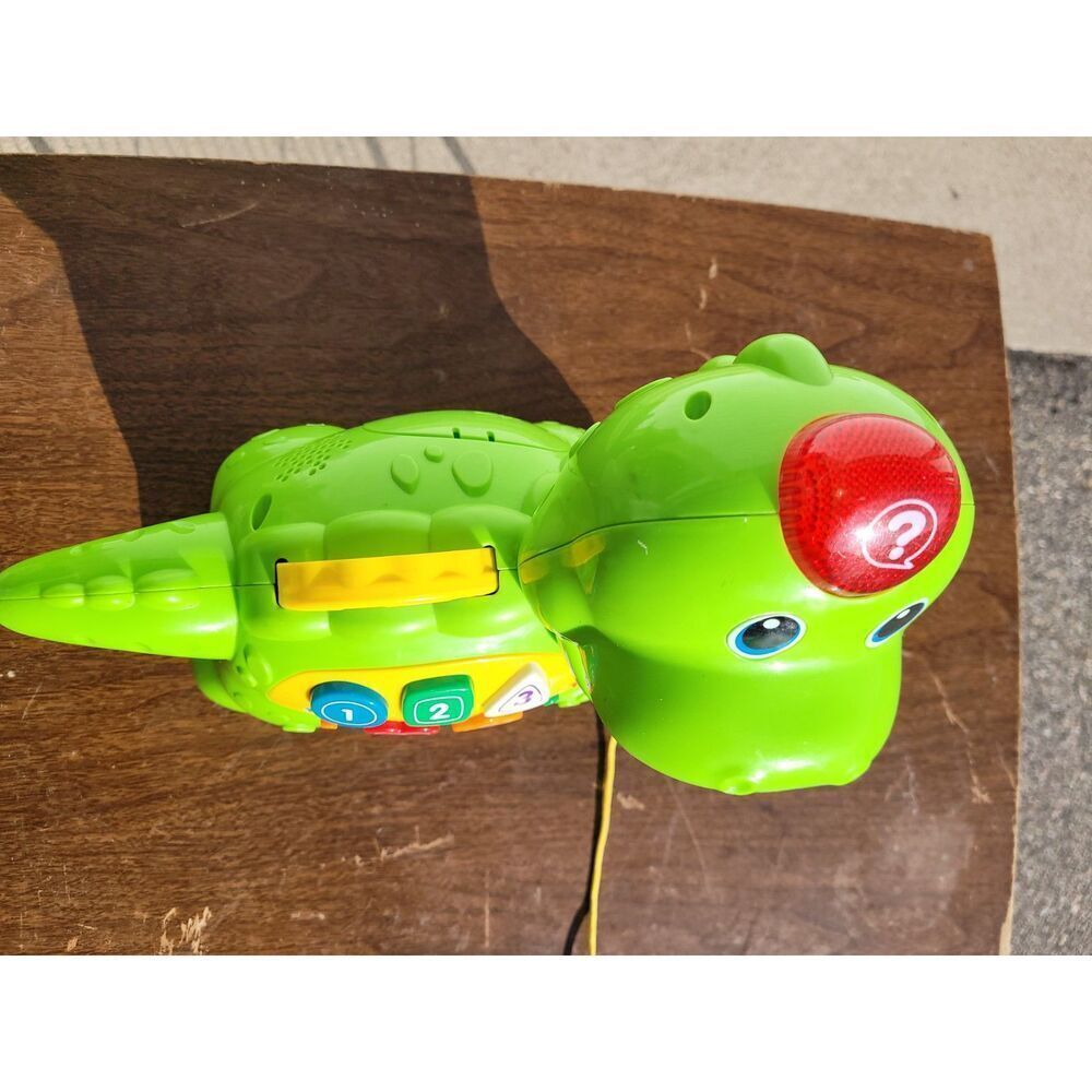 VTech Spinning Lights Learning Hippo — Interactive ABCs & Numbers - Picture 2 of 7